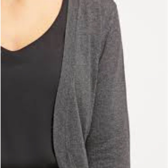 Ann Taylor Charcoal Cardigan - Picture 1 of 6